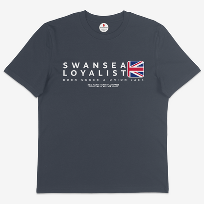 Swansea Born Under A Union Jack T-shirt