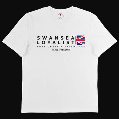 Swansea Born Under A Union Jack T-shirt