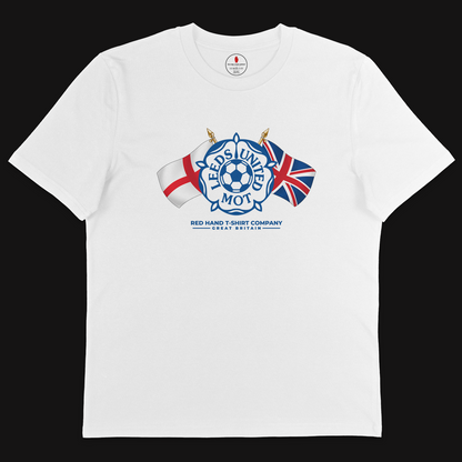 Leeds United Crossed Flags T-Shirt