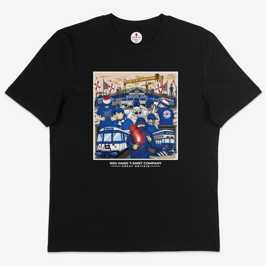(Sale) Linfield A Way Of Life T-shirt - Large Black