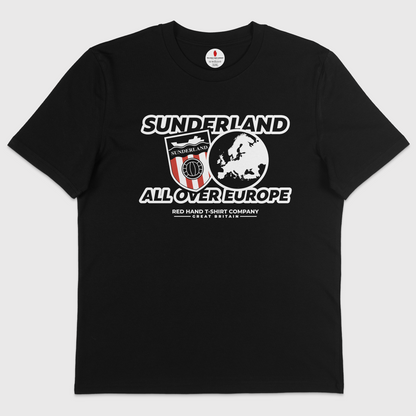 (Sale) Sunderland All Over Europe T-shirt - Medium