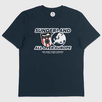 (Sale) Sunderland All Over Europe T-shirt - Medium