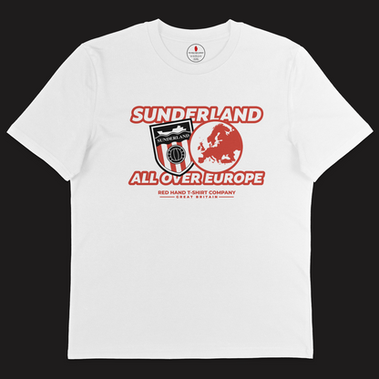 (Sale) Sunderland All Over Europe T-shirt - Medium