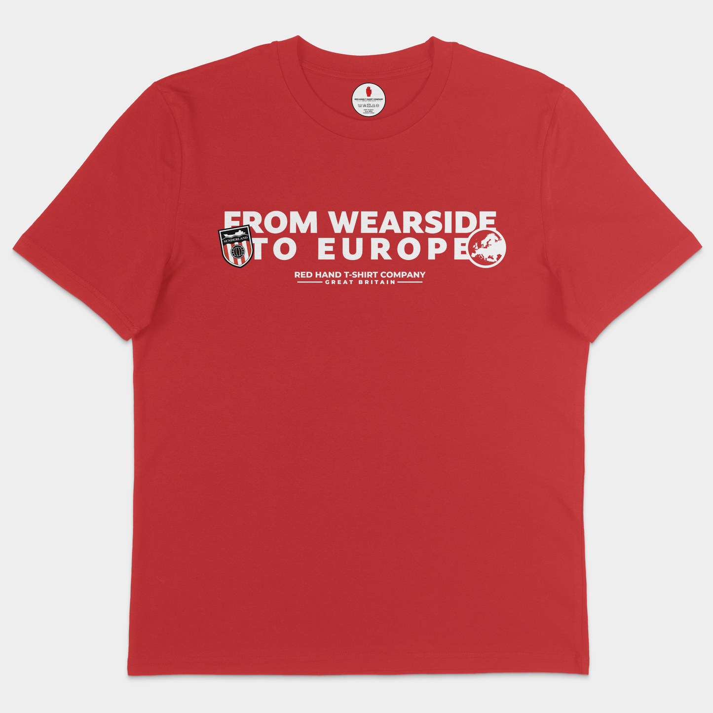 From Wearside To Europe T-shirt