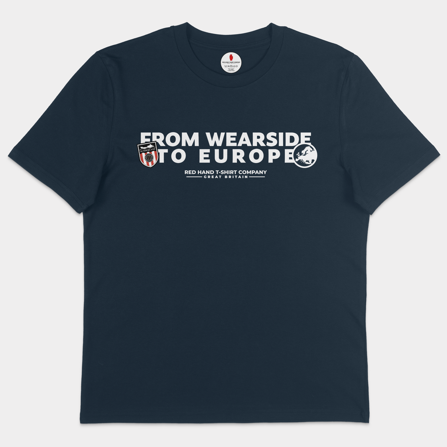 From Wearside To Europe T-shirt