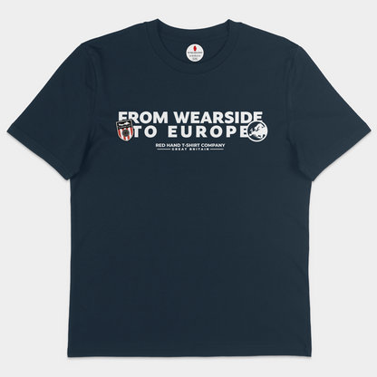 From Wearside To Europe T-shirt