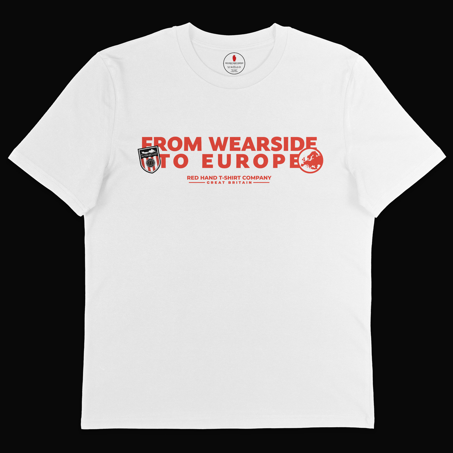 From Wearside To Europe T-shirt