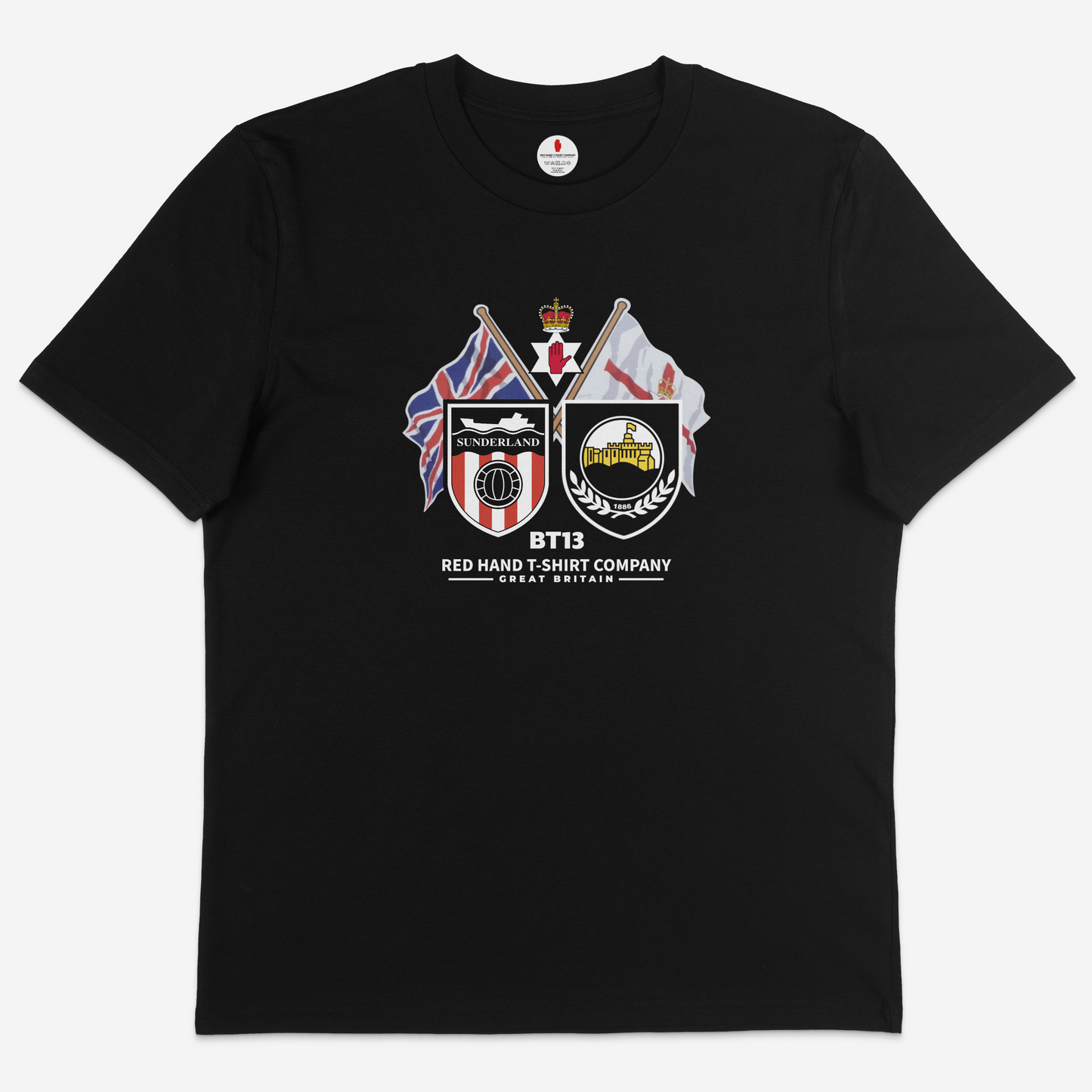 BT 13 Sunderland x Linfield T-shirt