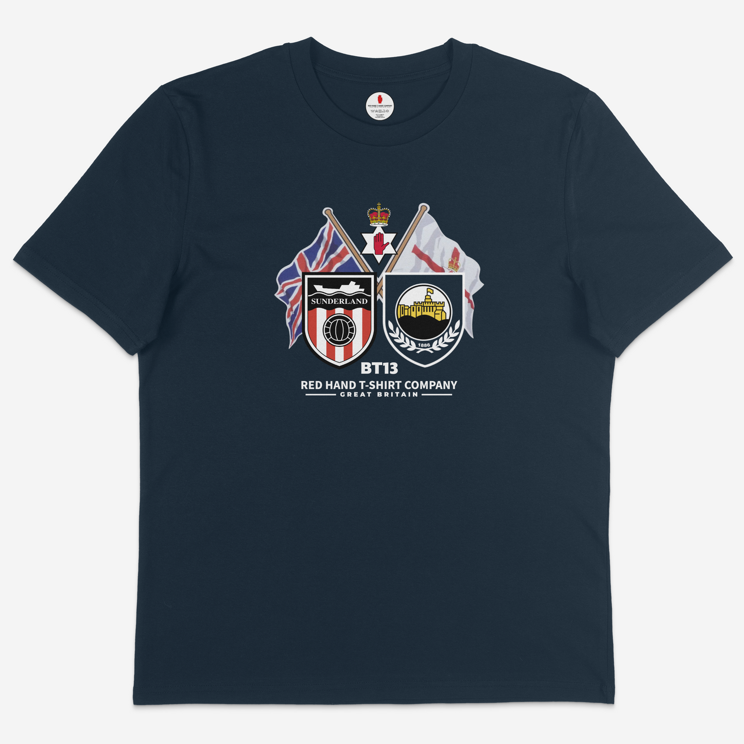 BT 13 Sunderland x Linfield T-shirt
