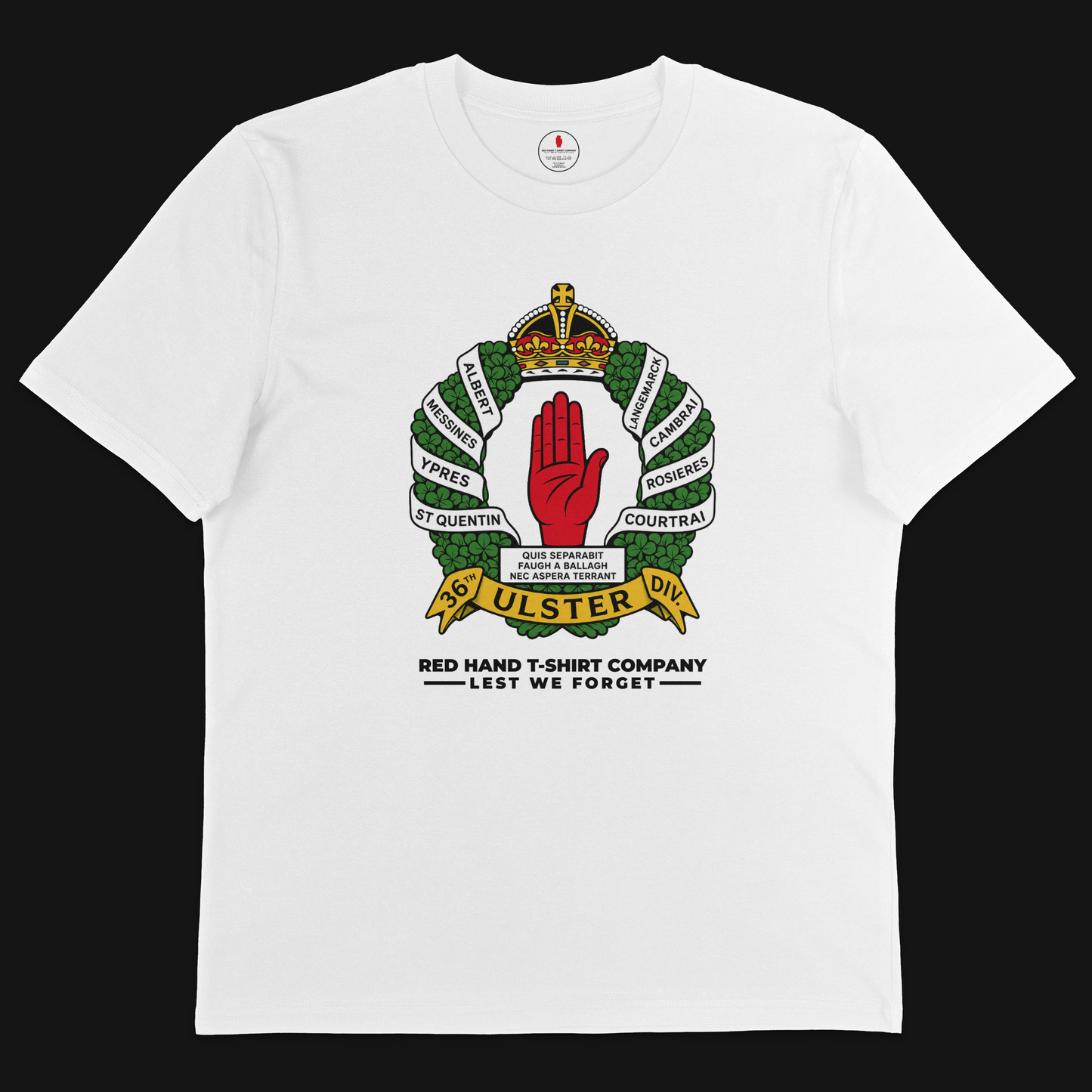 36th Division Battle Honours T-shirt