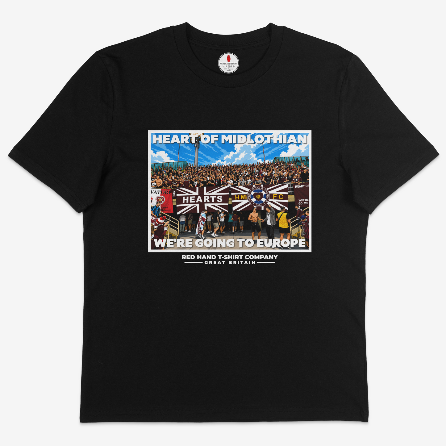 Hearts We're Going To Europe T-shirt