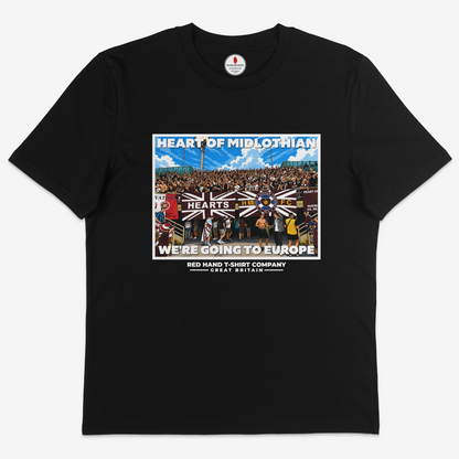 Hearts We're Going To Europe T-shirt