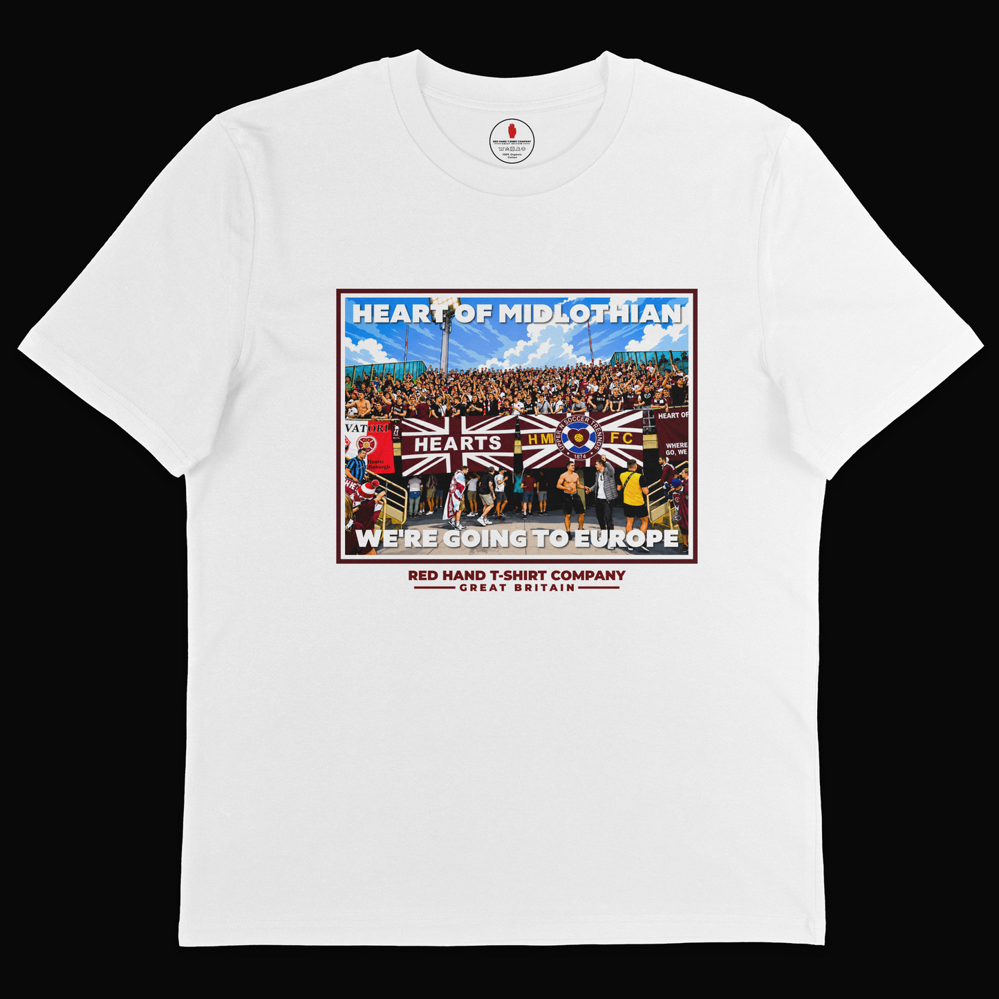 Hearts We're Going To Europe T-shirt