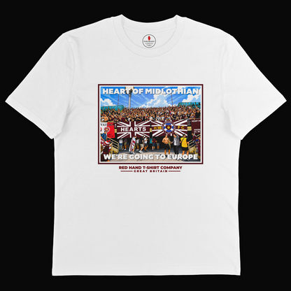 Hearts We're Going To Europe T-shirt
