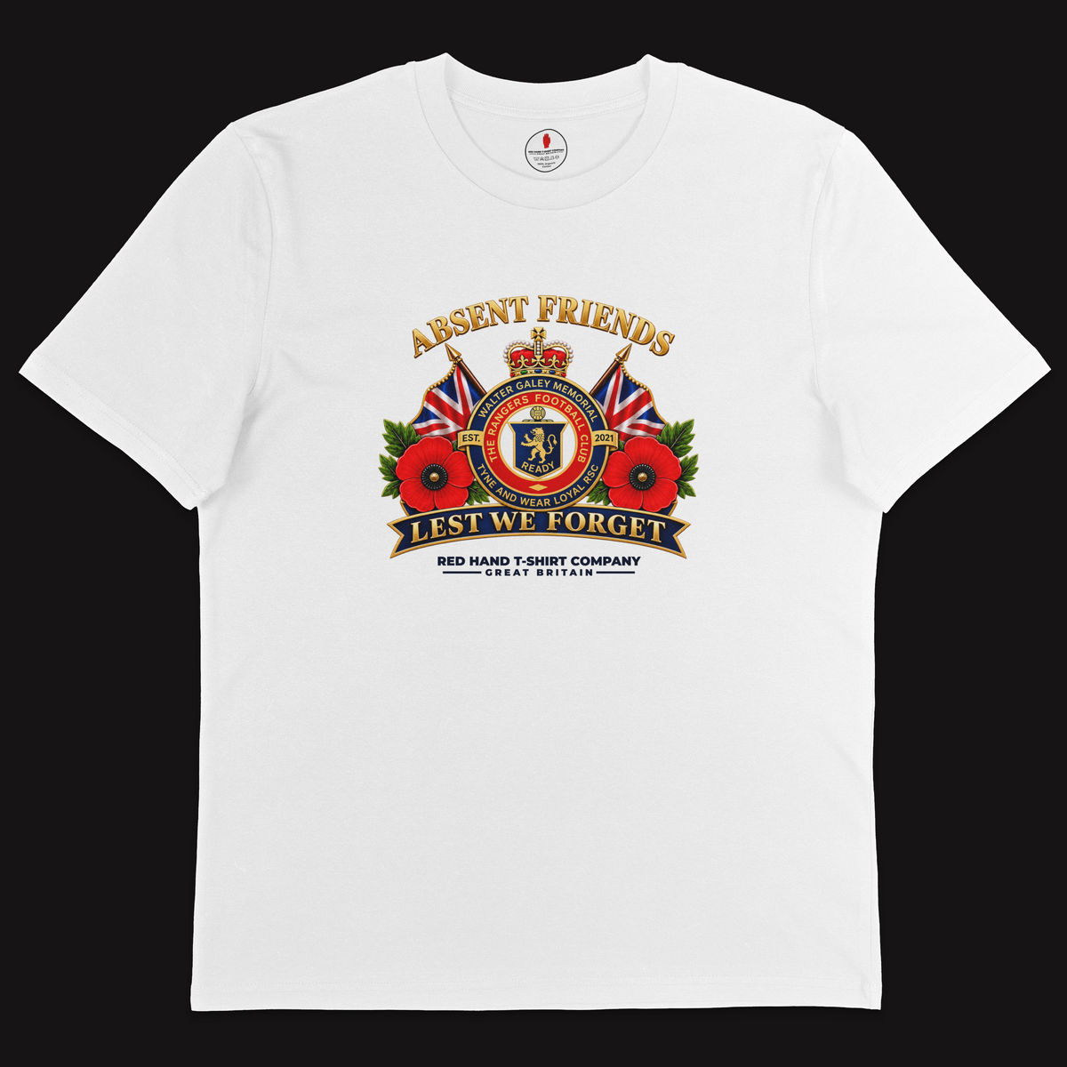 Walter Galey Absent Friends LWF T-shirt