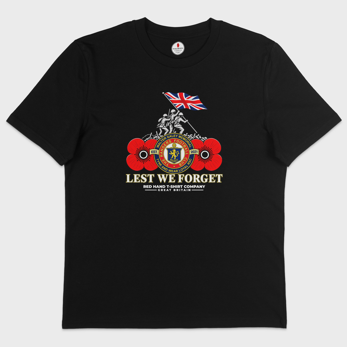 Walter Galey Lest We Forget T-shirt