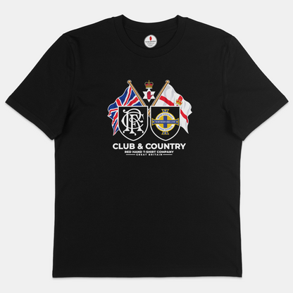 Rangers x NI Club and Country T-shirt