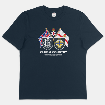 Rangers x NI Club and Country T-shirt