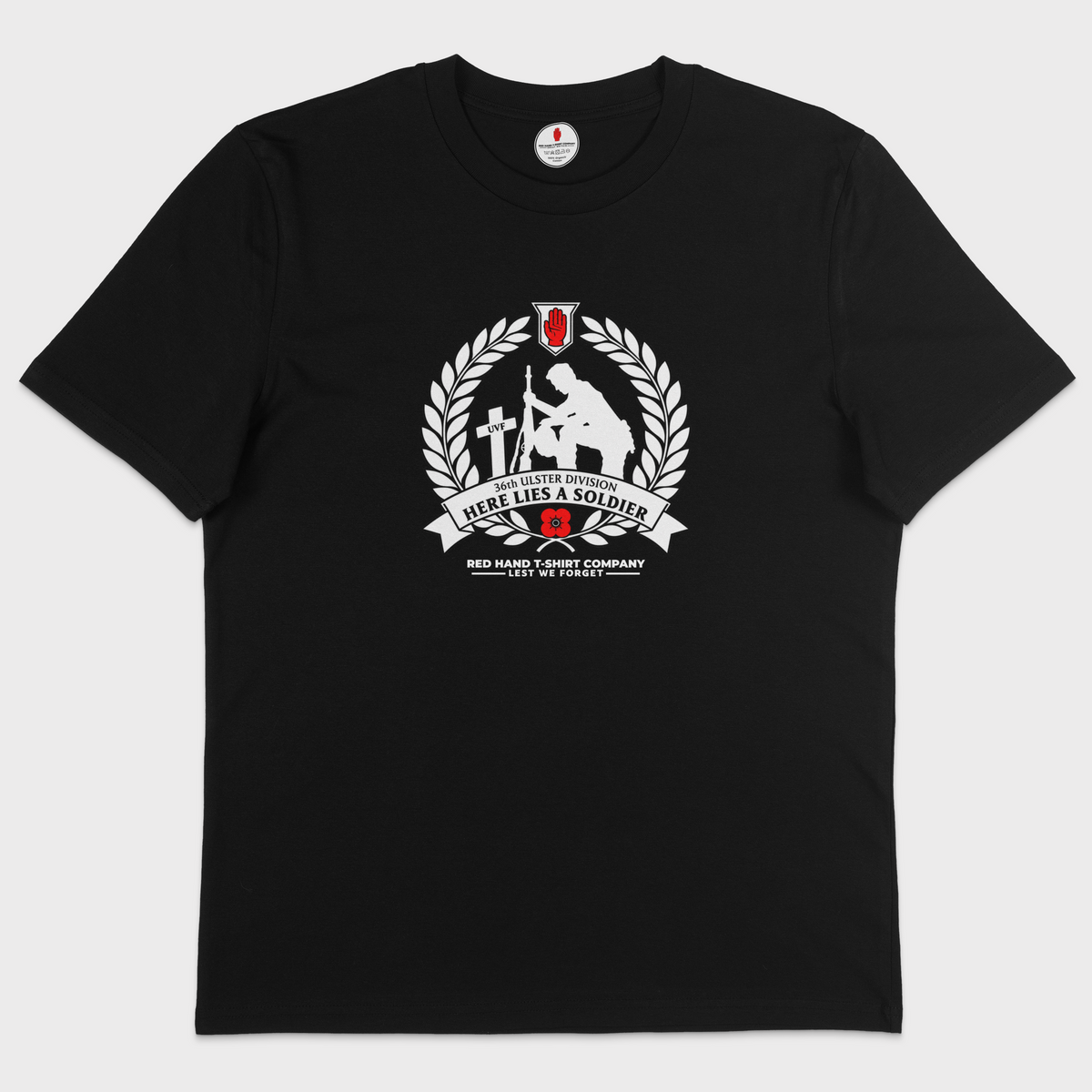 36th Ulster Division Here Lies A Soldier T-shirt