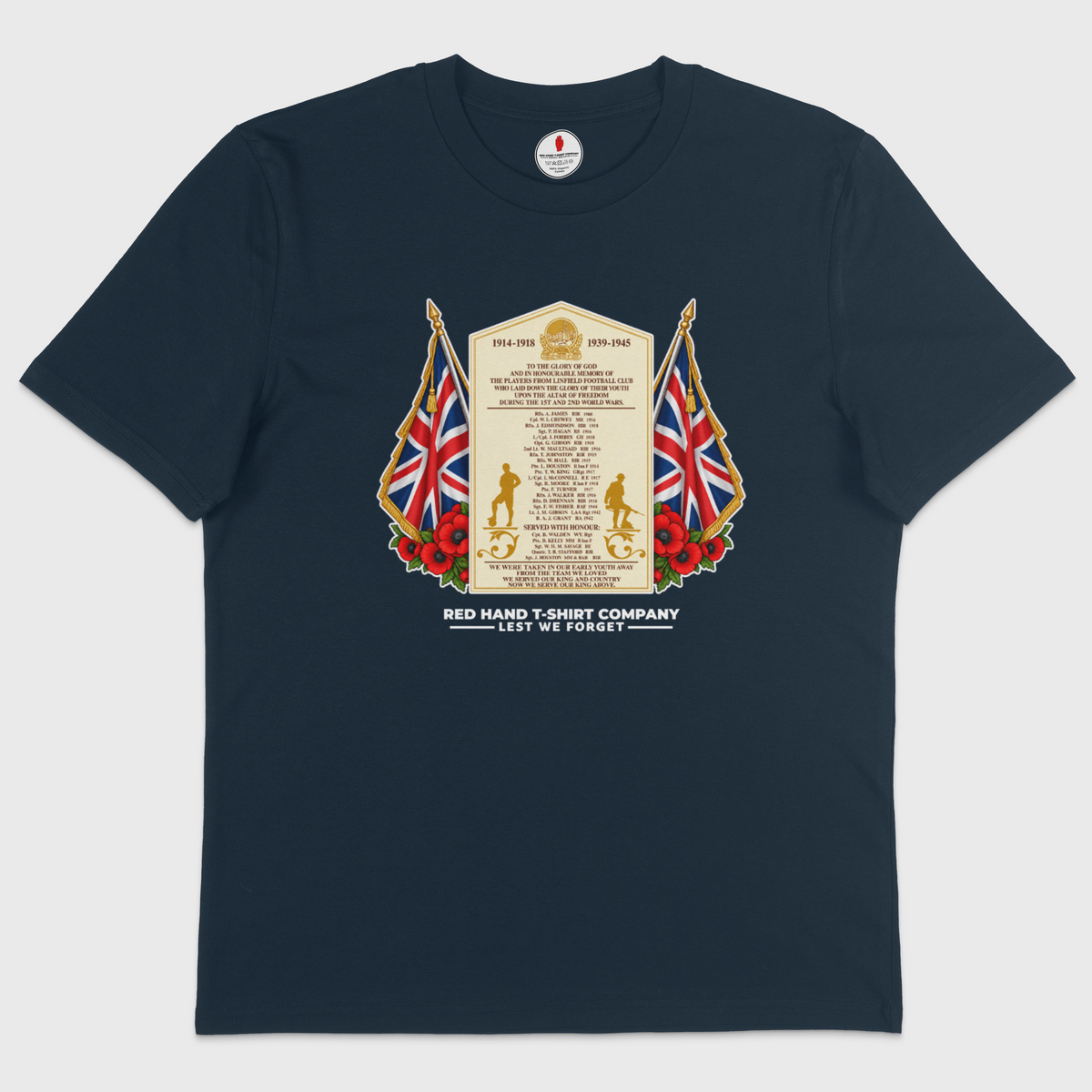Linfield Players Memorial T-shirt