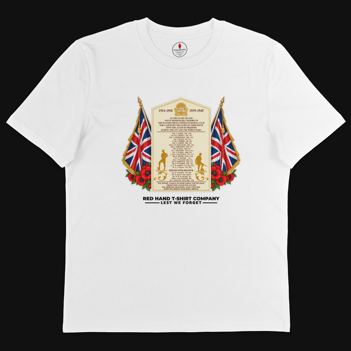 Linfield Players Memorial T-shirt