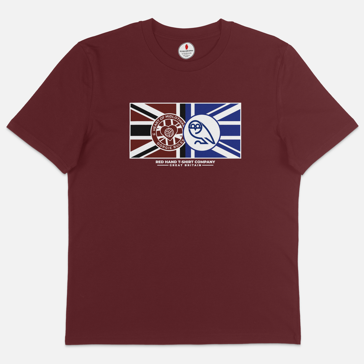 Hearts Wednesday Union Flag T-shirt