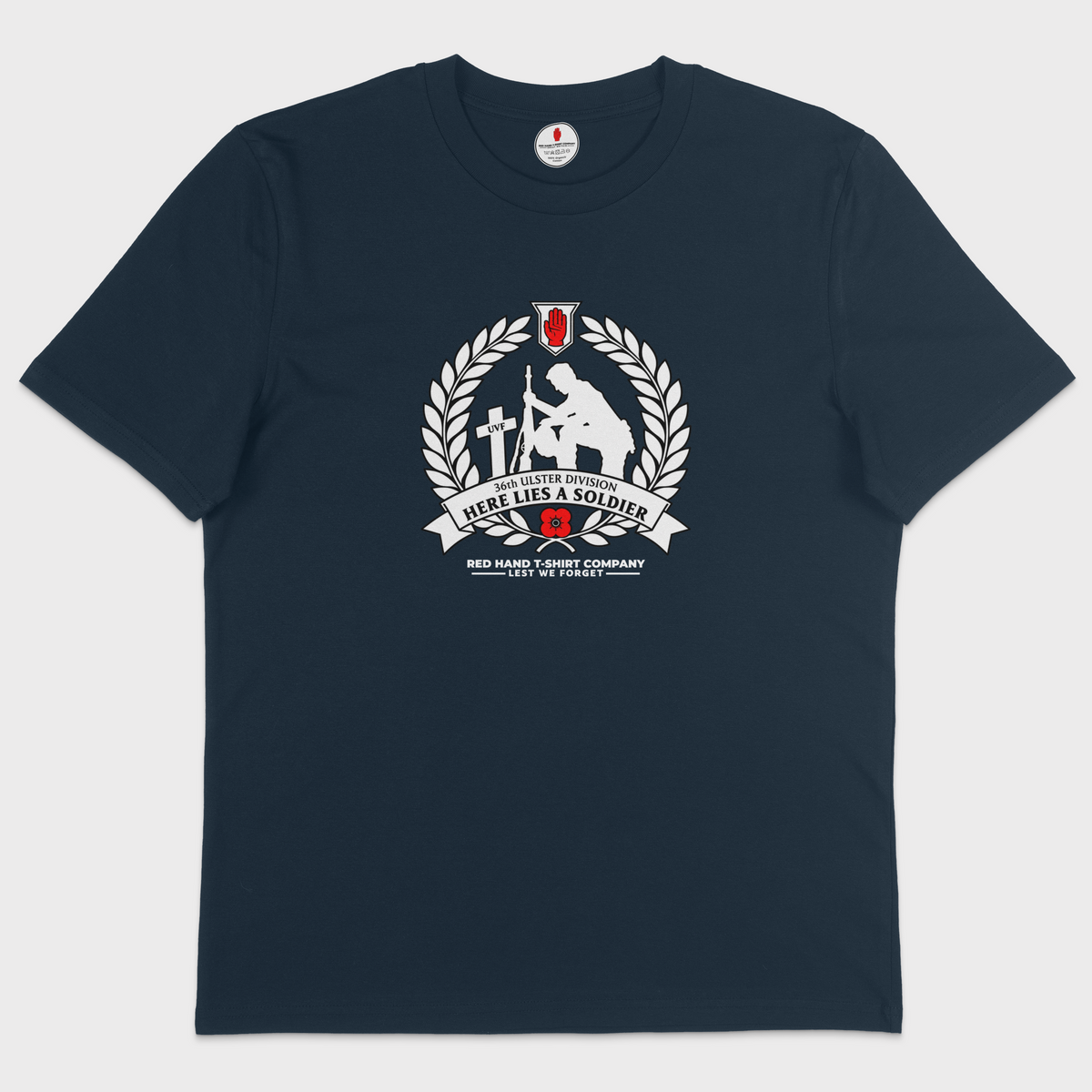 36th Ulster Division Here Lies A Soldier T-shirt