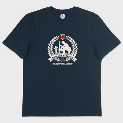 36th Ulster Division Here Lies A Soldier T-shirt