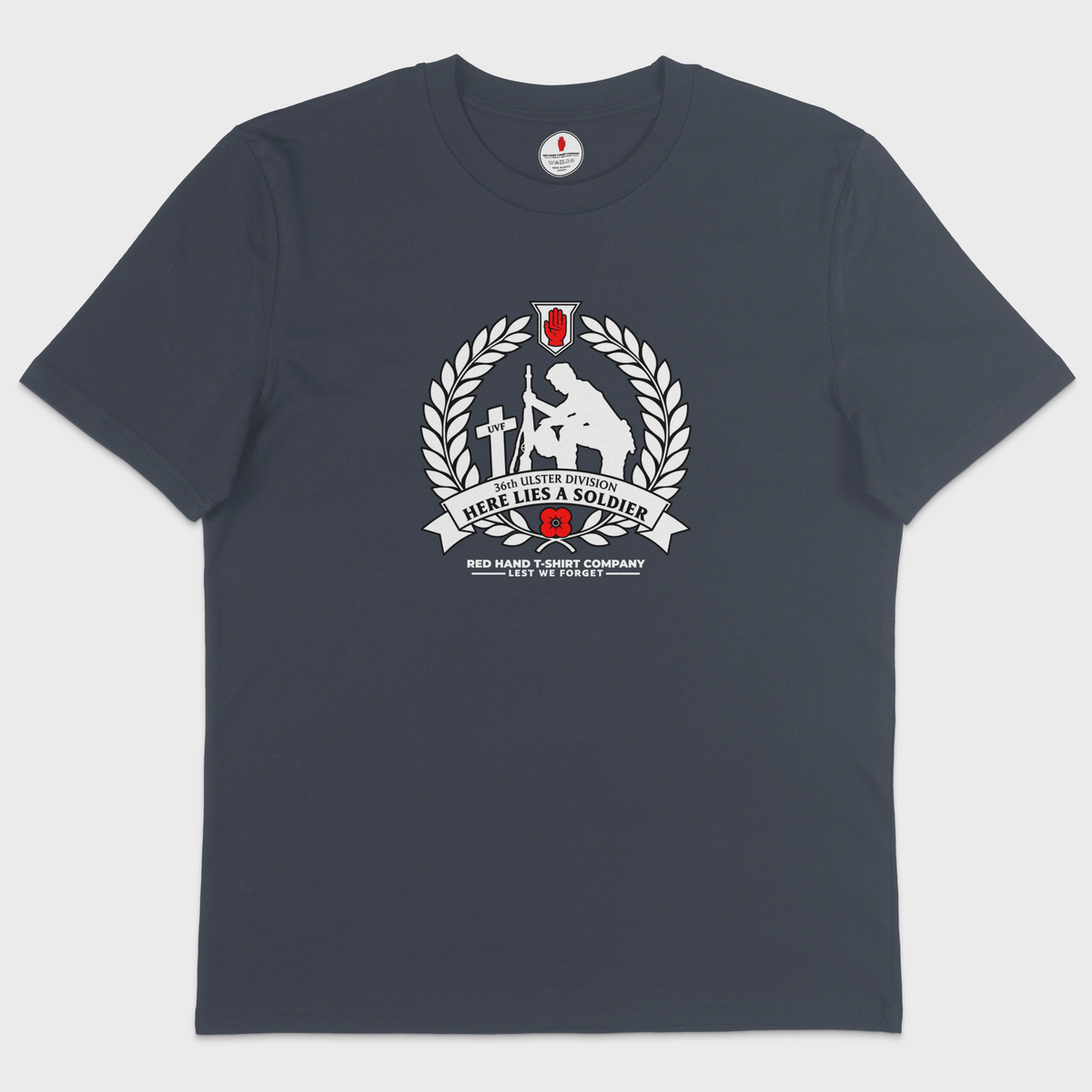 36th Ulster Division Here Lies A Soldier T-shirt