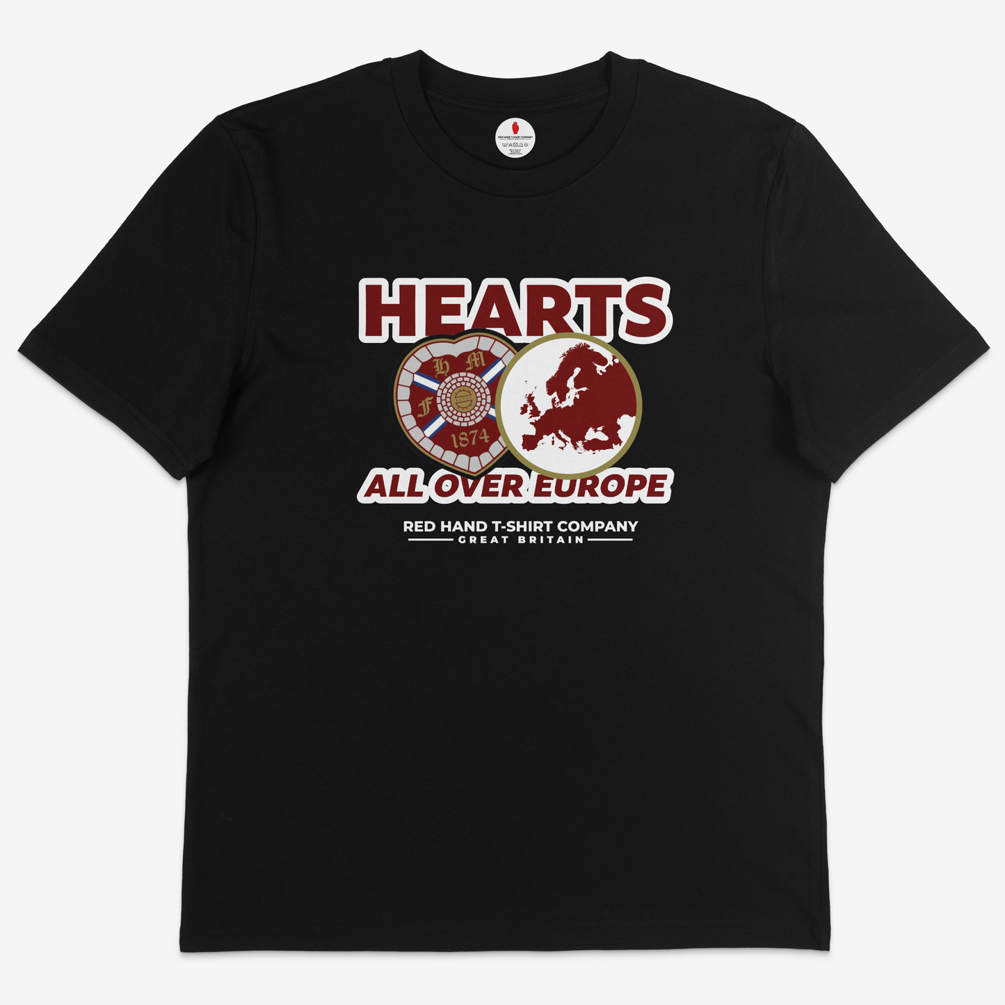 Hearts All Over Europe T-shirt