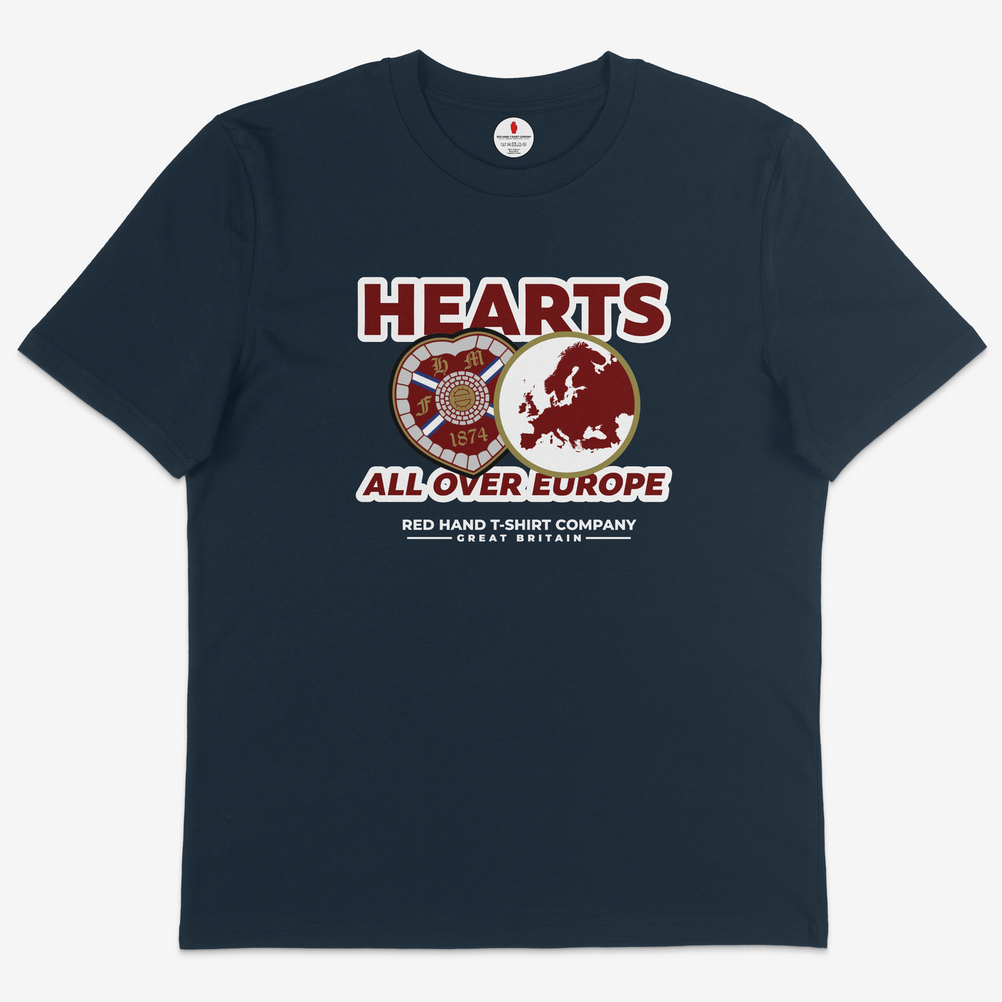 Hearts All Over Europe T-shirt