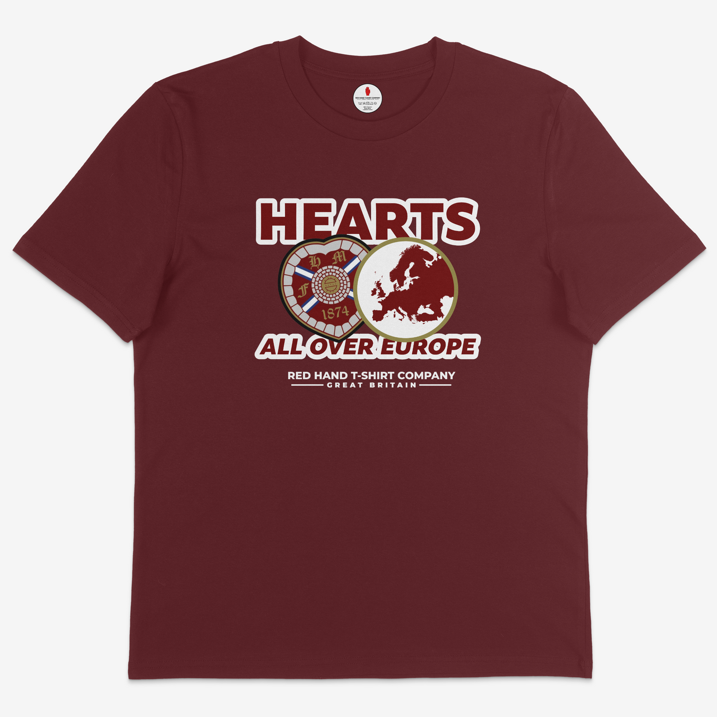 Hearts All Over Europe T-shirt