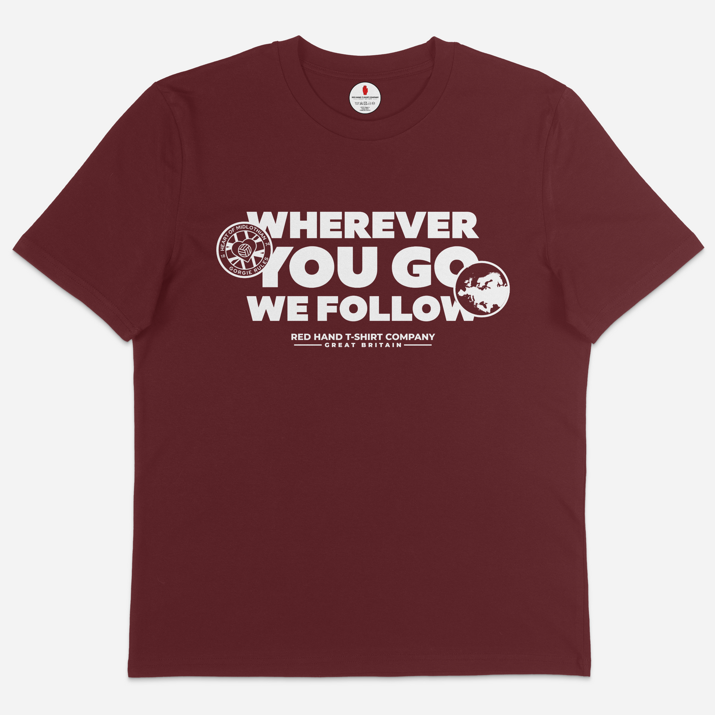 Hearts Wherever You Go We Follow T-shirt