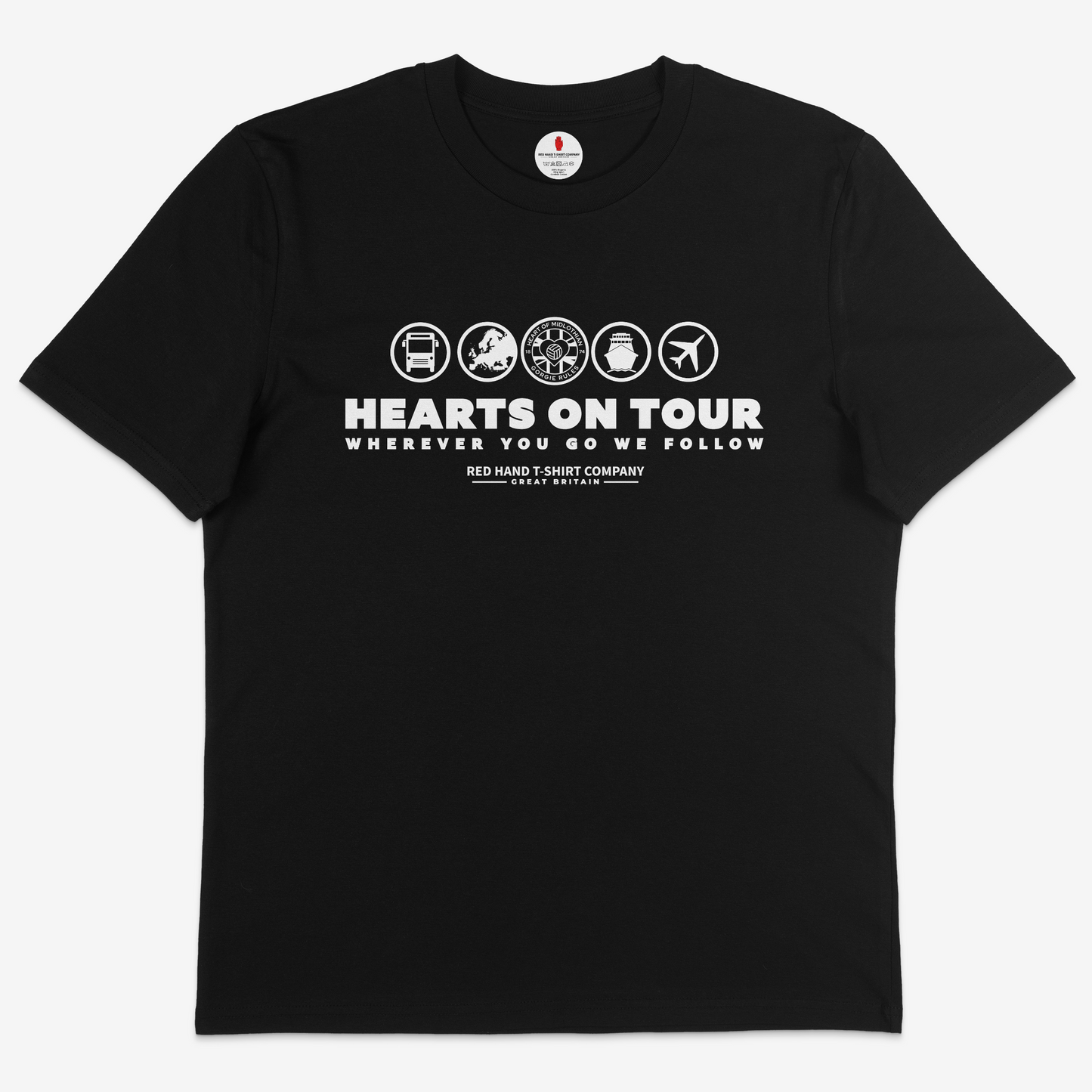 Hearts Euro Tour T-shirt