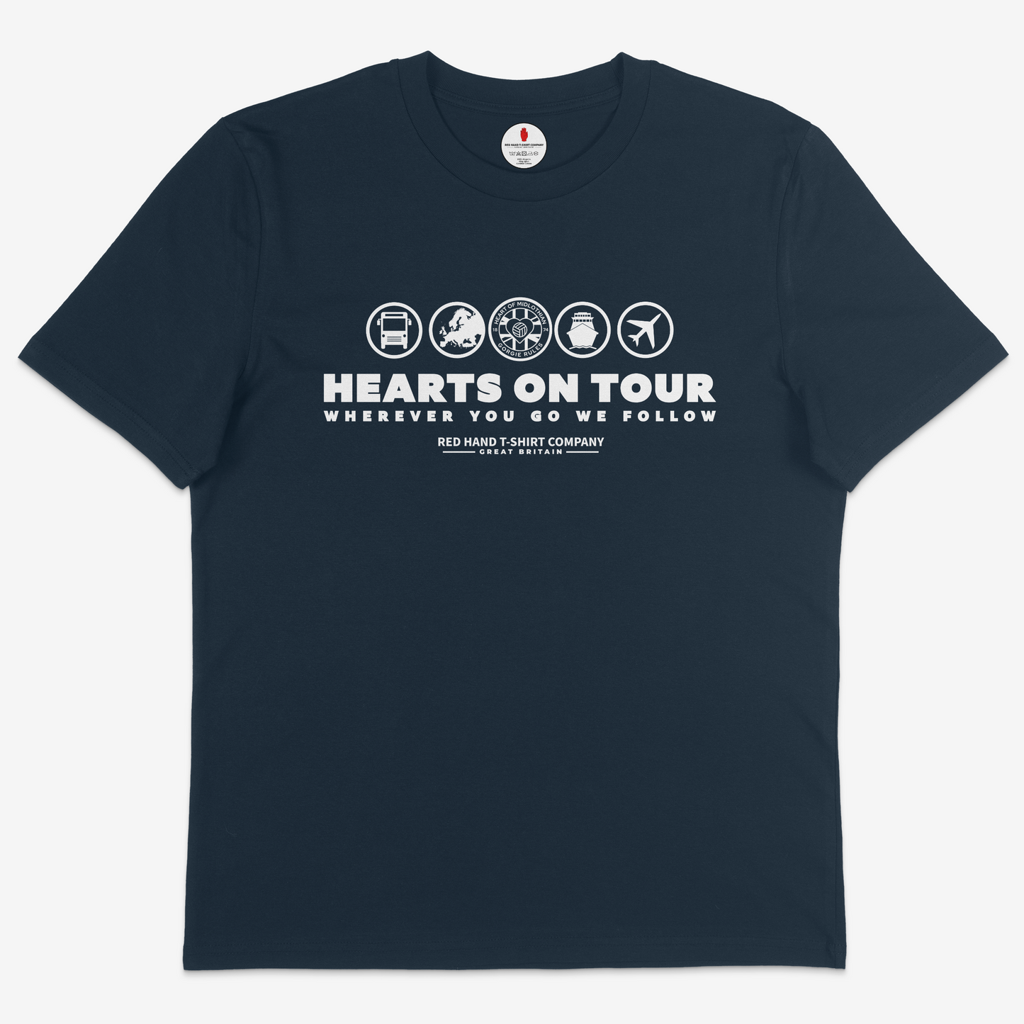 Hearts Euro Tour T-shirt