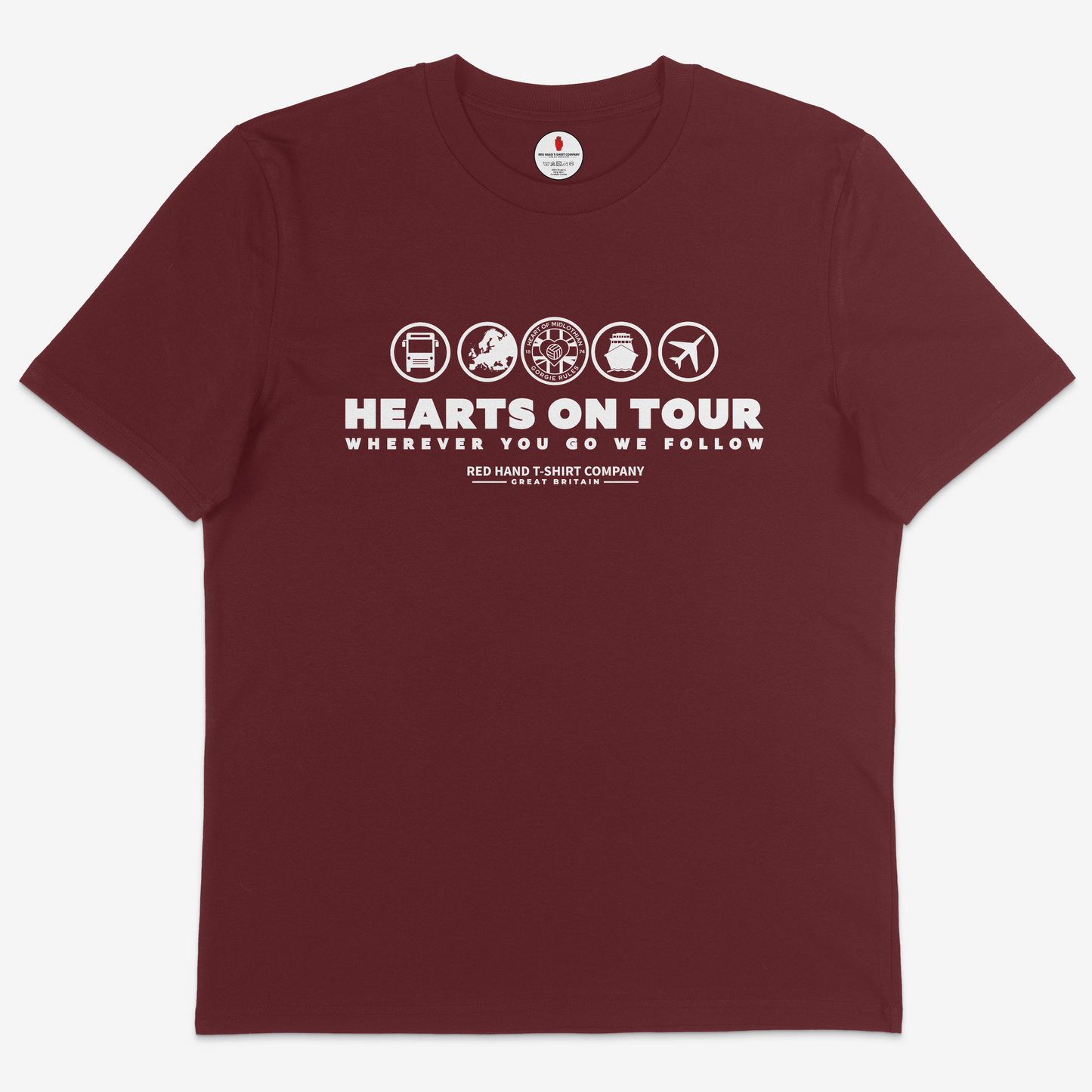 Hearts Euro Tour T-shirt