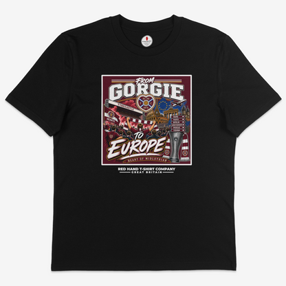 From Gorgie To Europe T-shirt