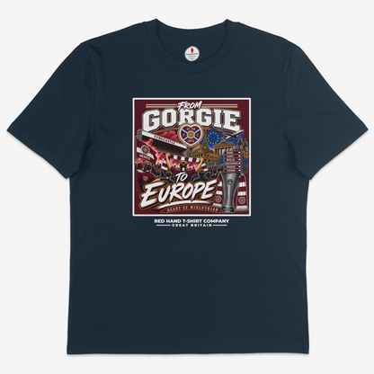 From Gorgie To Europe T-shirt