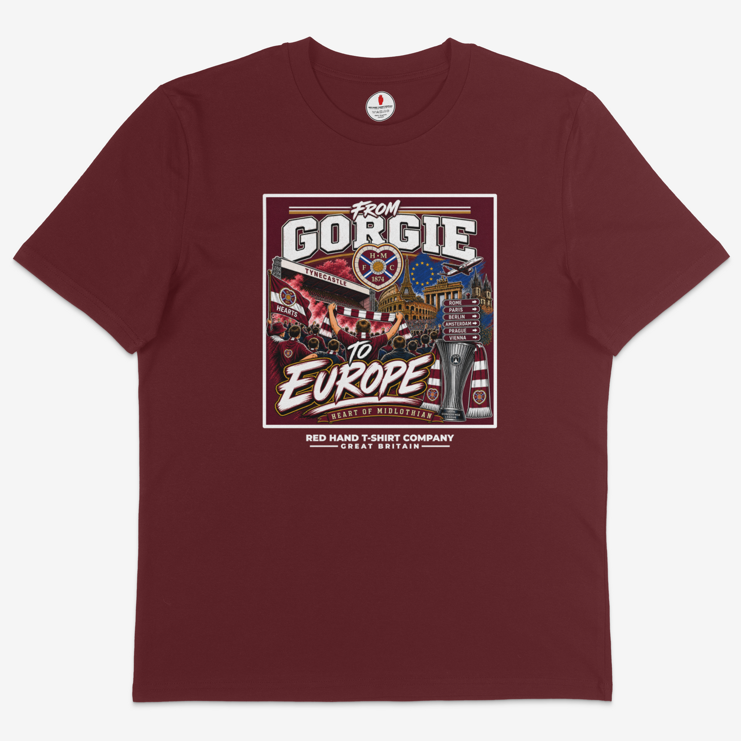 From Gorgie To Europe T-shirt