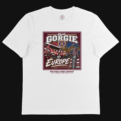 From Gorgie To Europe T-shirt