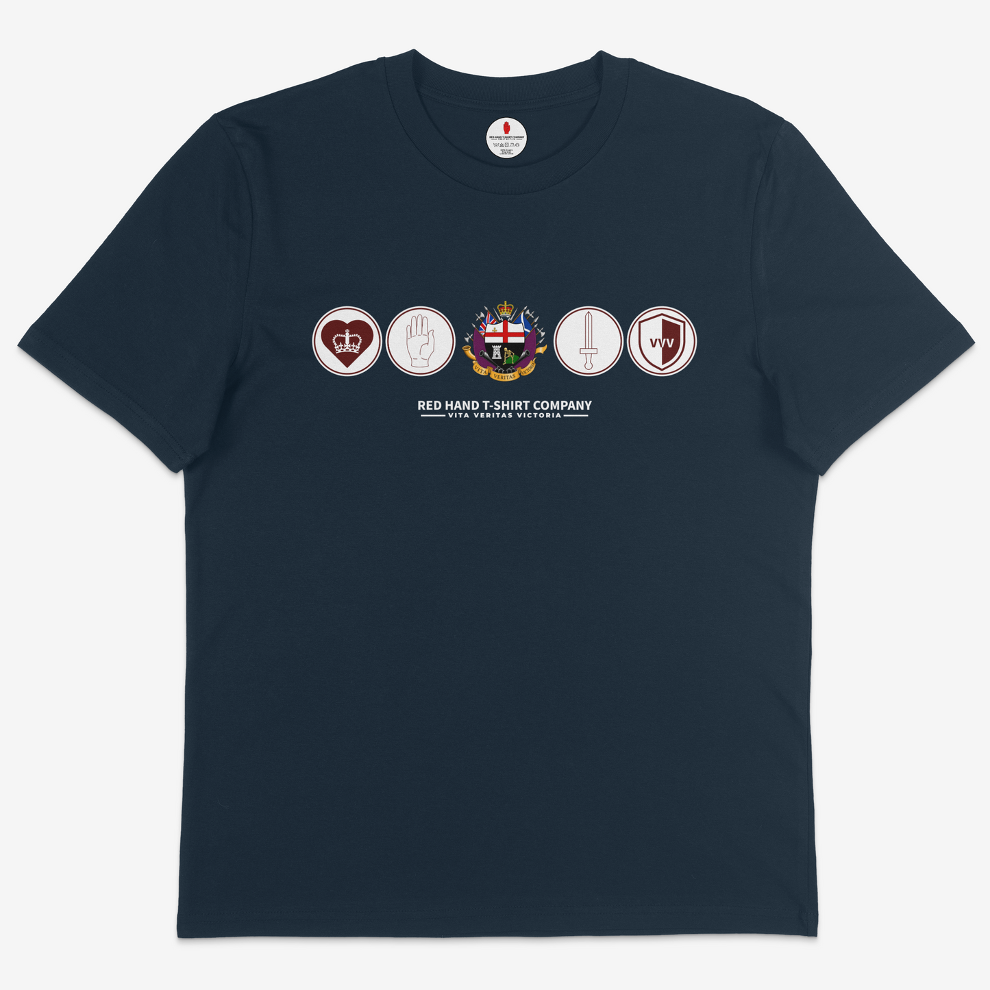 Heart Hand Sword & Shield T-shirt