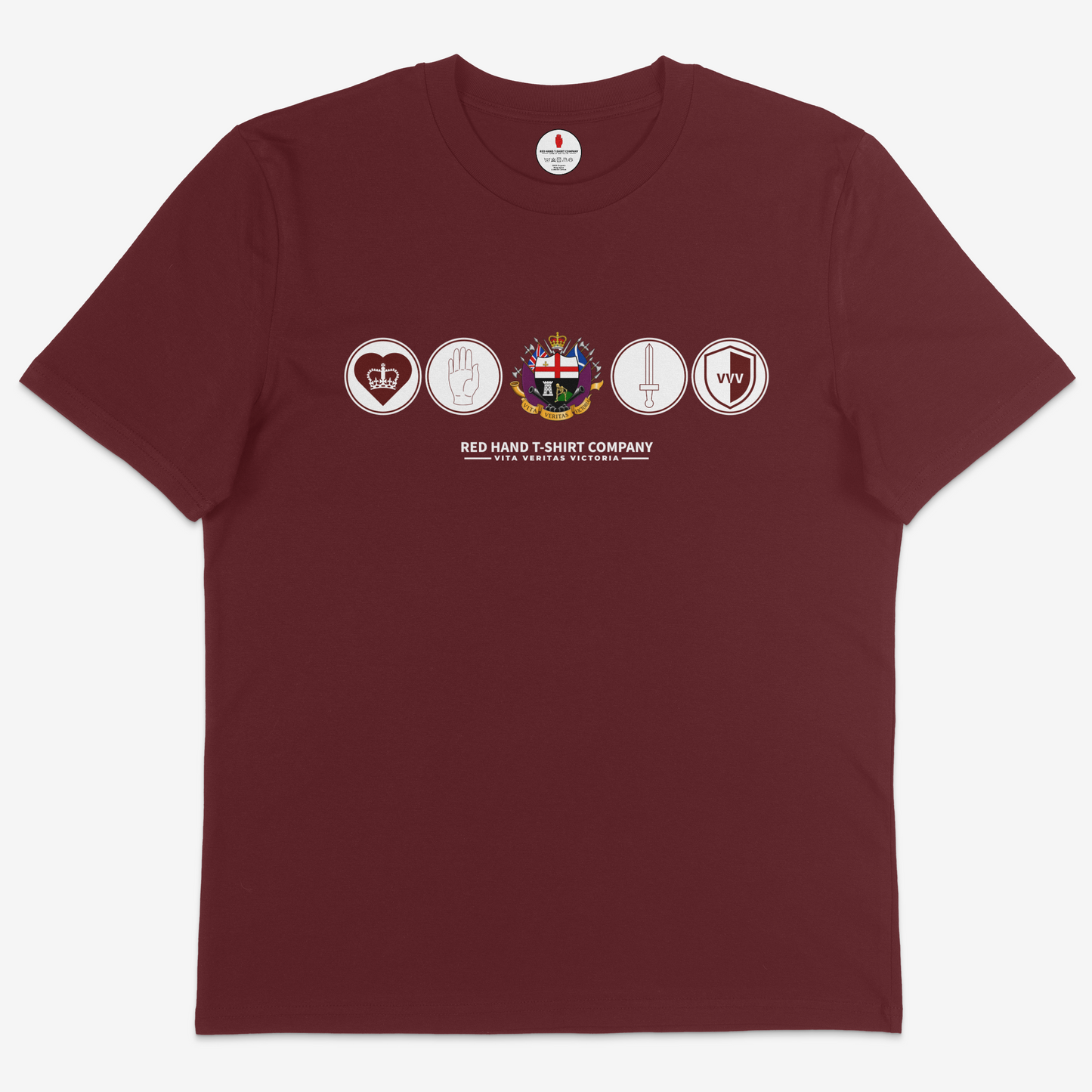 Heart Hand Sword & Shield T-shirt