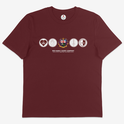 Heart Hand Sword & Shield T-shirt