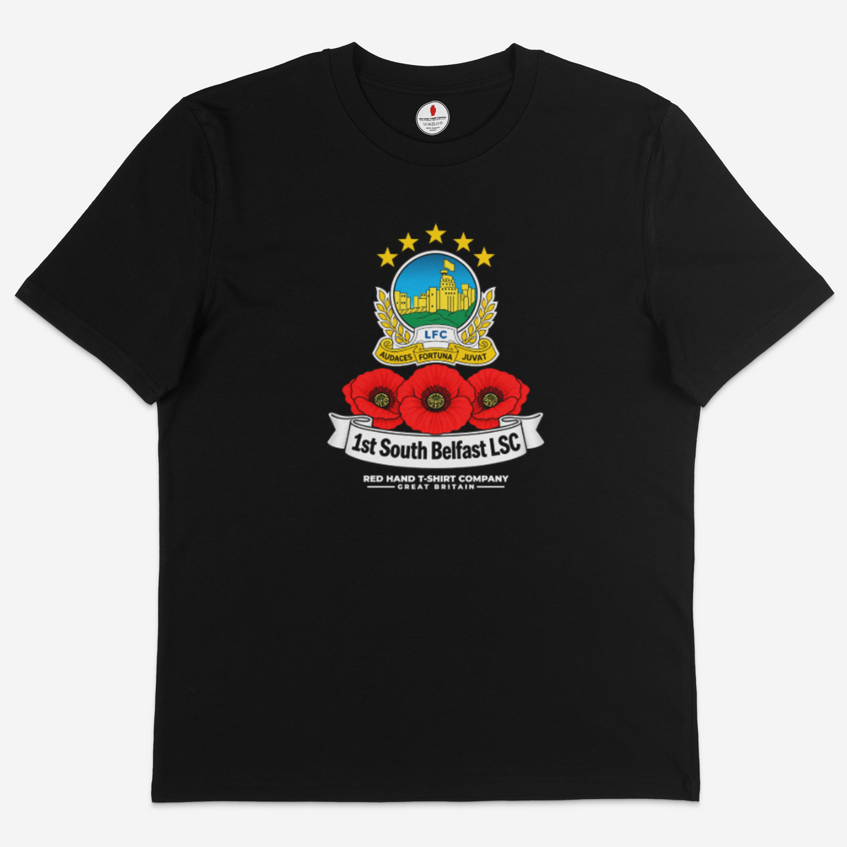 1st South Belfast Poppy T-shirt
