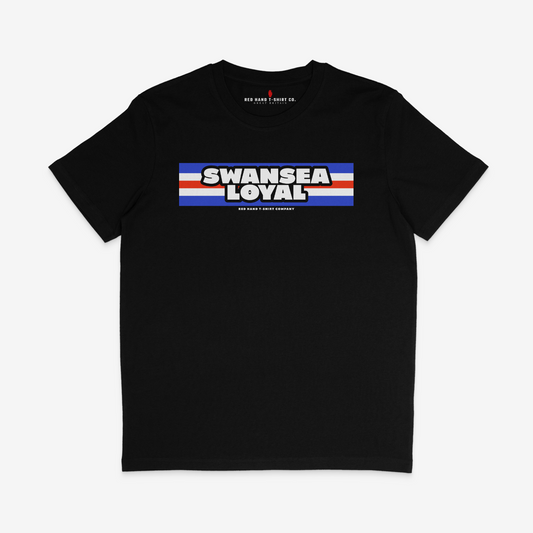 Swansea Loyal Graffiti T-shirt - Black