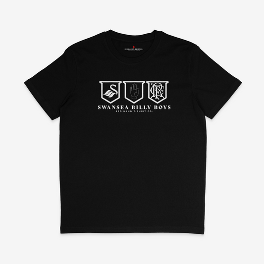 Swansea Billy Boys T-shirt - Black