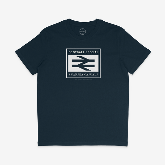 Football Special Swansea Casuals T-shirt - Navy
