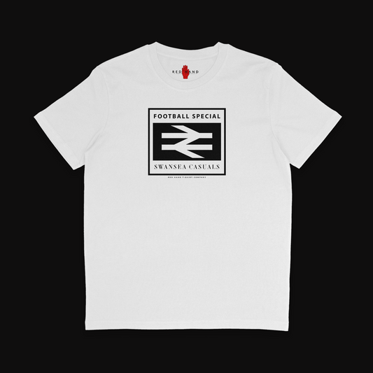 Football Special Swansea Casuals T-shirt - White