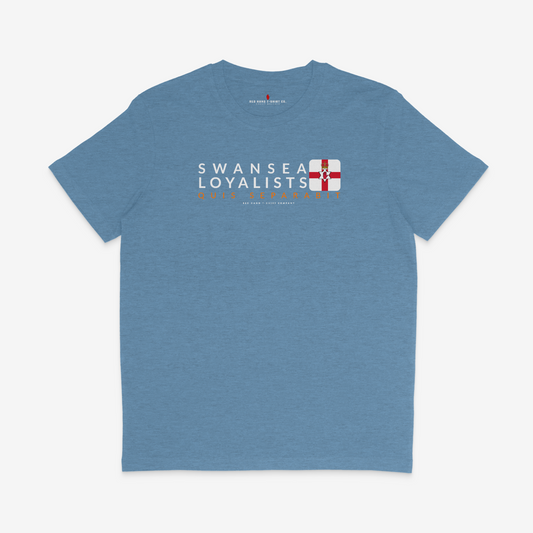 Swansea Loyalists QS T-shirt - Heather Blue