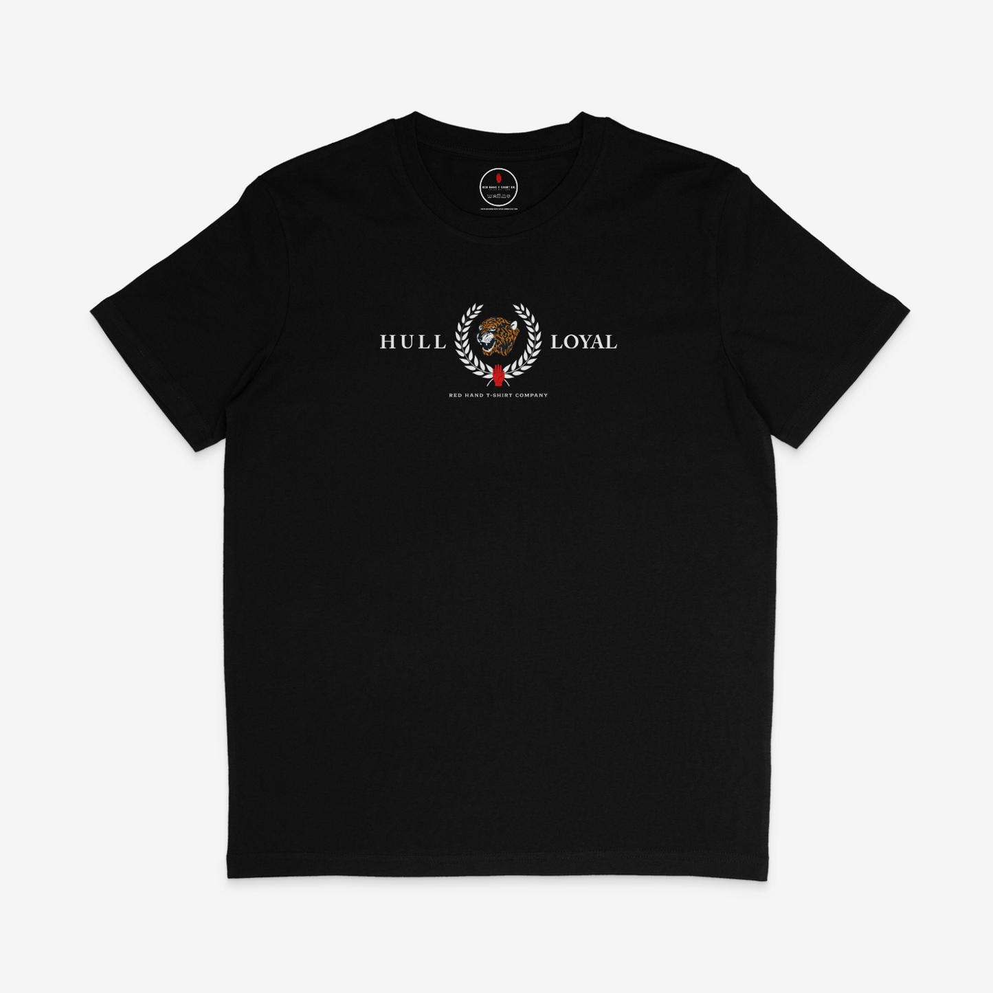 Hull Loyal Laurel Wreath T-shirt- Black